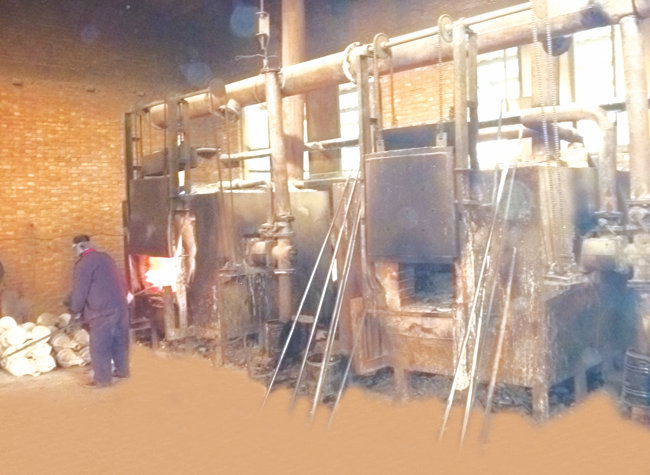 Coal Gas Generator Molding Baking Furnace